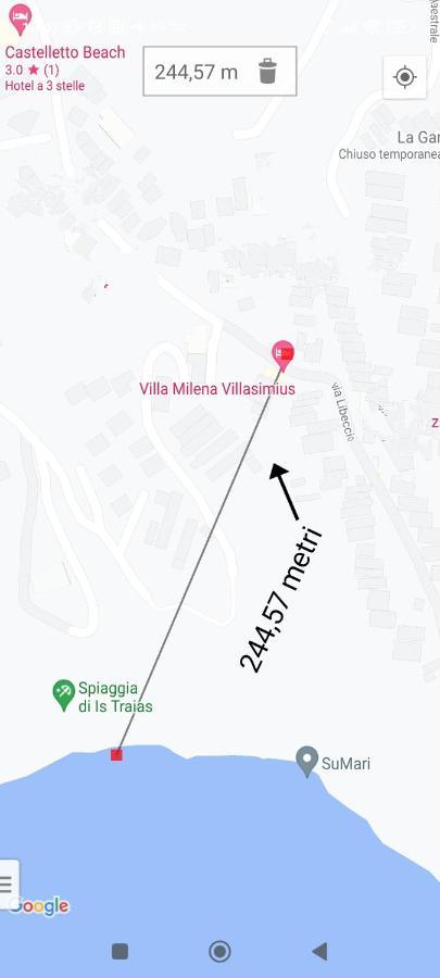 Villa Milena Villasimius, Wifi Gratuito, Ampio Giardino A 300 M Dal Mare Dış mekan fotoğraf